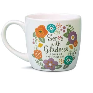 Model #18209 Serve with Gladness Mug