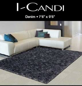Recalled Nourison I-CANDI Collection polyester shag rug