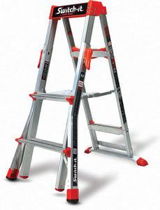 Recalled Wing Enterprises Switch-It stepladder/stepstools combination