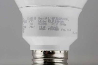 LED 14 watt PAR38 Wet Location Item Number Location