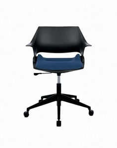 Steelcase swivel chair 3 (blue)