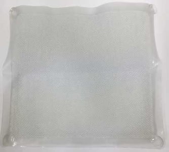 Clear AquaRug Four Suction Cup Shower Rug for Shower Stalls