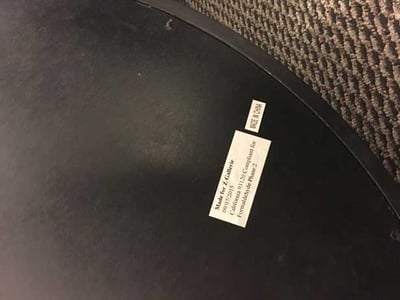 Golda Wall Clock Label