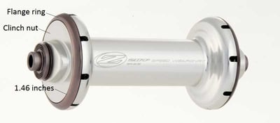 ZIPP 88v6 front hub