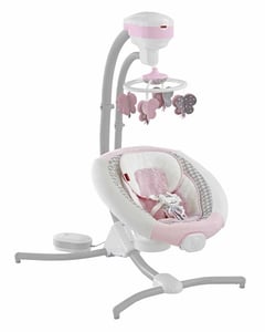 CMR43 Sweet Surroundings Butterfly Friends Cradle 'n Swing