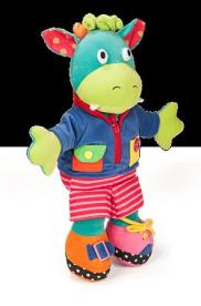 Moogy plush fastening toy