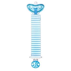 m Designer pacifier and clip