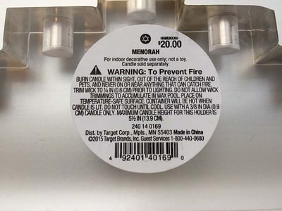 Label with Model Number