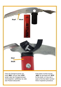 STUBAI Tour Lite Telescope Ice Axe