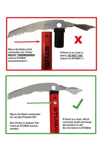 STUBAI Tour Lite Telescope Ice Axe