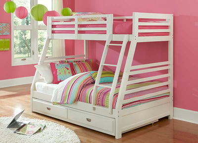 Chadwick bunk bed in white (model 1030)