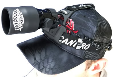 Recalled Allpredatorscall.com's Wicked Lights-branded ScanPro night hunting headlamp
