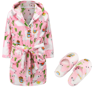 Recalled BTPEIHTD children's robe in pink