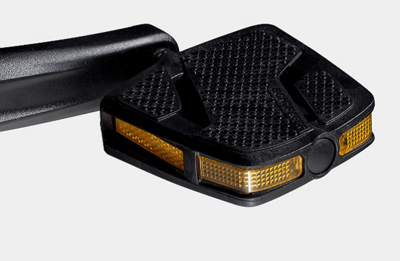 Recalled Bontrager Satellite City Pedal on crank arm