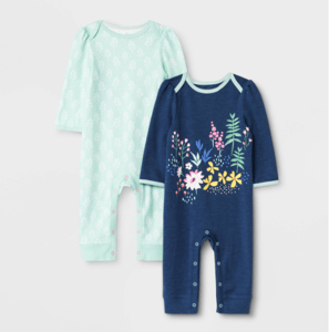 Recalled Cloud Island Little Wildflower and Joyful Mint Rompers