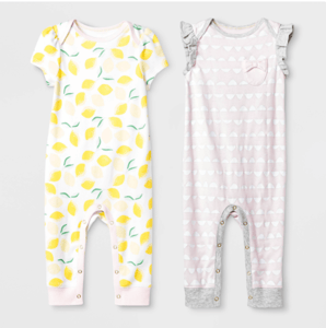 Recalled Cloud Island Oh Honeybee and Pink Rompers