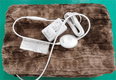 Recalled Electric Heating Blanket with White Non-Digital Controller Model BS-LV0A