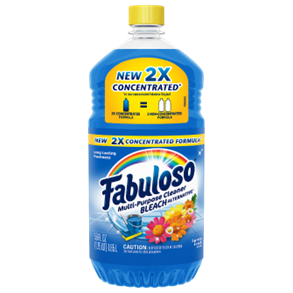 Recalled Fabuloso Multi-Purpose Cleaner Bleach Alternative 2X Concentrated Formula, Spring Fresh Scent, 56 fl oz