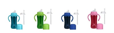 Recalled Green Sprouts Stainless Steel Sip & Straw Cup