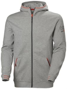 Recalled Helly Hansen Kensington Zip Hoodie in gray - Style 79243
