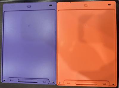 Recalled KTEBO Writing Tablet Toys in Purple/Red (back)