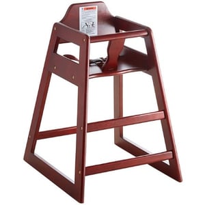 Recalled Lancaster Table & Seating High Chairs Model 164HIGHCMO – Mahogany (assembled)