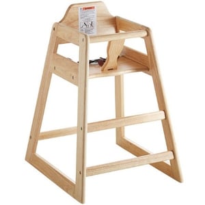 Recalled Lancaster Table & Seating High Chairs Model 164HIGHCNAT – Natural (assembled)