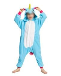 Recalled Mianzhu Ye Xin Trading NewCosplay childen's sleepwear (blue unicorn)