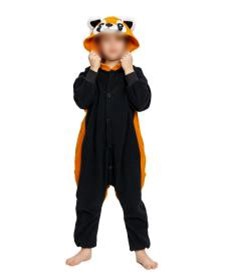 Recalled Mianzhu Ye Xin Trading NewCosplay childen's sleepwear (raccoon)