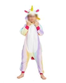 Recalled Mianzhu Ye Xin Trading NewCosplay childen's sleepwear (rainbow yellow unicorn)