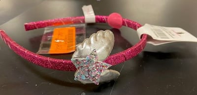 Recalled Opalescent Angel Wings Headband