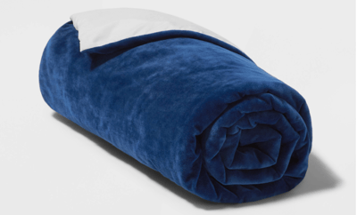 Recalled Pillowfort Weighted Blanket – Blue