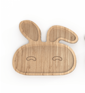 Recalled Primark "Bunny" bamboo plate