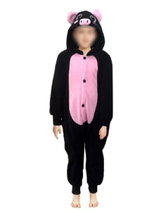 Recalled Shanghai Jing Cheng Landscape Engineering Company NewCosplay children's sleepwear (Black pig)