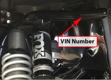 Recalled Talon VIN location