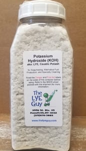 Recalled The Lye Guy Potassium Hydroxide