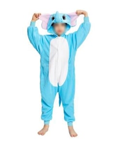 Recalled Weihai Juanhai Decoration Material NewCosplay children's sleepwear (Blue elephant)