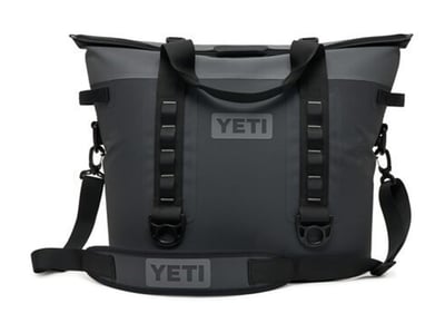 Recalled YETI Hopper M30 1.0 – Soft Cooler in Charcoal color