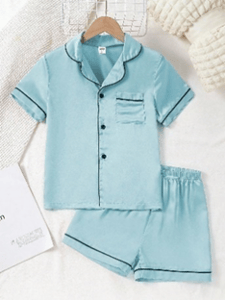 Recalled SHEIN EVRYDAY Kids Children's Pajama Set - blue