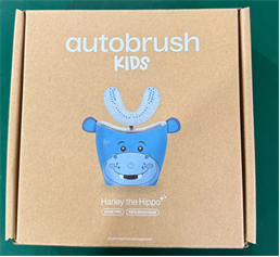 Recalled Children's Autobrush Kids Sonic Pro Toothbrush Delivery Box - Harley the Hippo