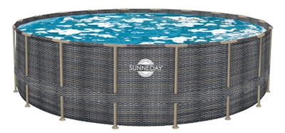 Recalled Sunneday Oasis Cottage Above-Ground Pool Models 70018 and 70024