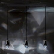 Swarovski Triple Pendant Light Fixture
