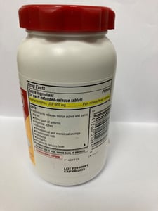 The UPC code, lot number and expiration date are printed on the label on the back of the bottle