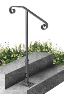 Recalled Vevor handrail, model number LTFSSHSDDZJSFS001V0