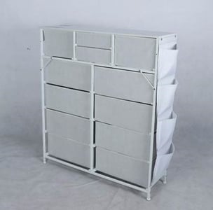 Recalled YaFiti 12-Drawer White Dresser (back view)