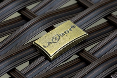 La-Z-Boy tag is located on the back of the chairs