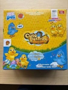 Recalled Pet Bird Toy Yellow and Blue Packaging