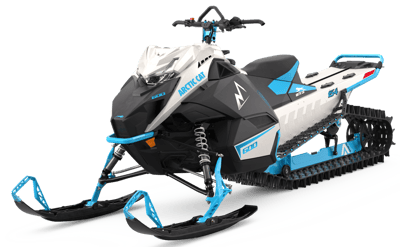 Recalled Artic Cat Mountain 600 Snowmobile (white)