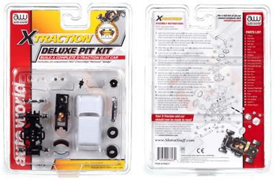 Recalled Auto World 1957 Chevy Nomad XTraction Deluxe Pit Kit 1:64, Item# CP8077, UPC Code: 8-49398-06623-2, Date Code: 06/30/23CH1