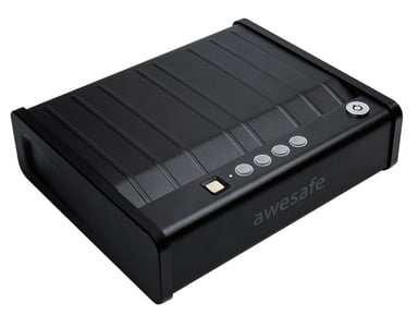Recalled Awesafe Gun Safe - closed